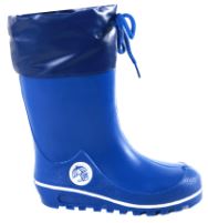 La Lluvia Bota para Niños con Cuello Azul