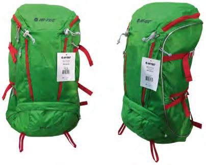 Hi-Tec Mochila Epic 35 L Green / Red