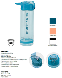 [IWUYBOTUANVE0ST] Montagne Botella de Hidratación 750 ml. con Manija